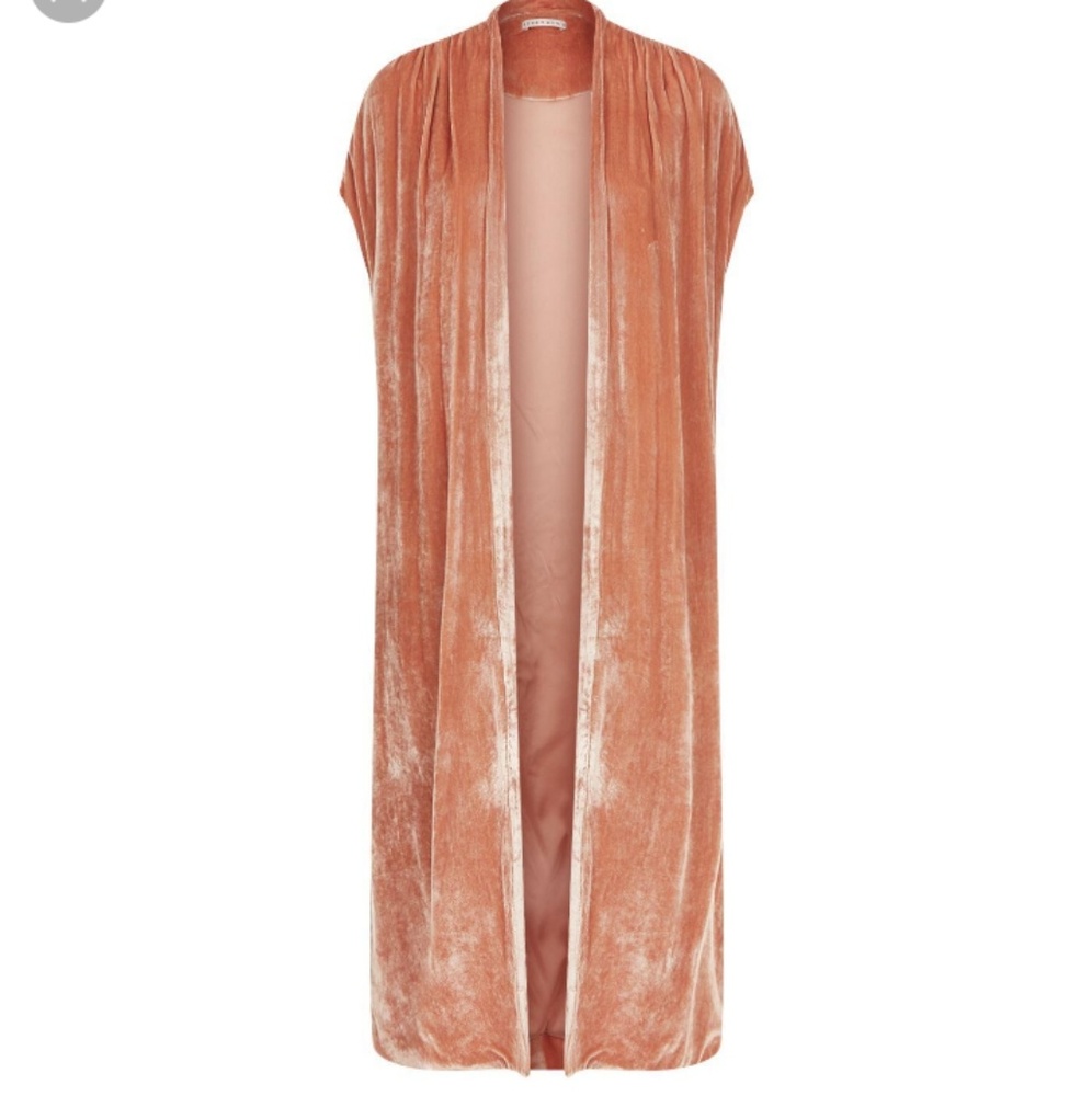 Alice and Olivia Jordana Velvet duster